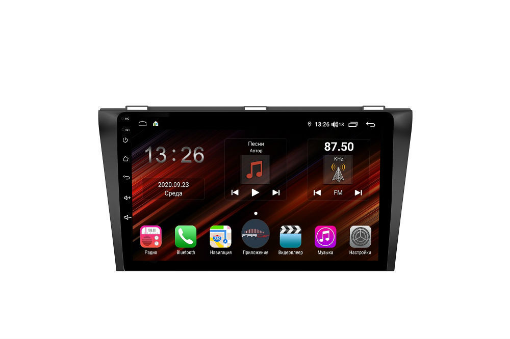 магнитола FarCar s400 Super HD для Mazda 3 на Android 10 с доставкой на дом
