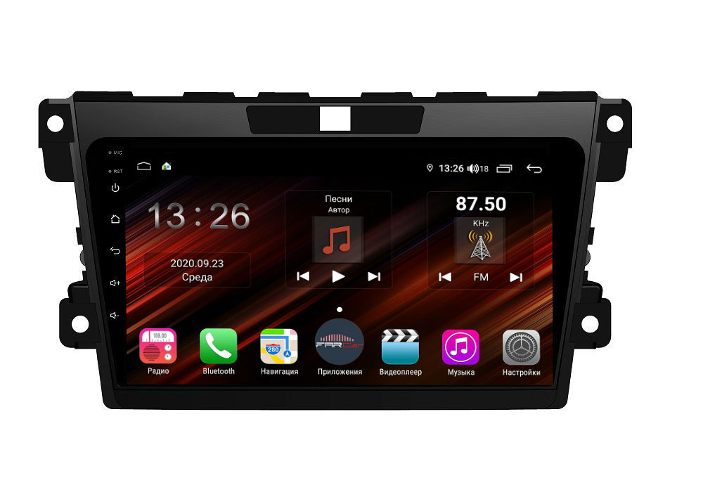 Штатная магнитола FarCar s400 Super HD для Mazda CX-7 (XH097R) на Android 10