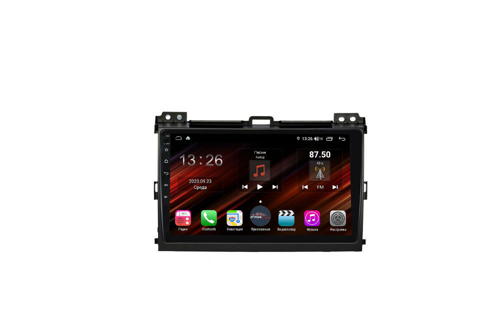 Штатная магнитола FarCar s400 Super HD для Toyota PRADO 120, GX 470 на Android 10
