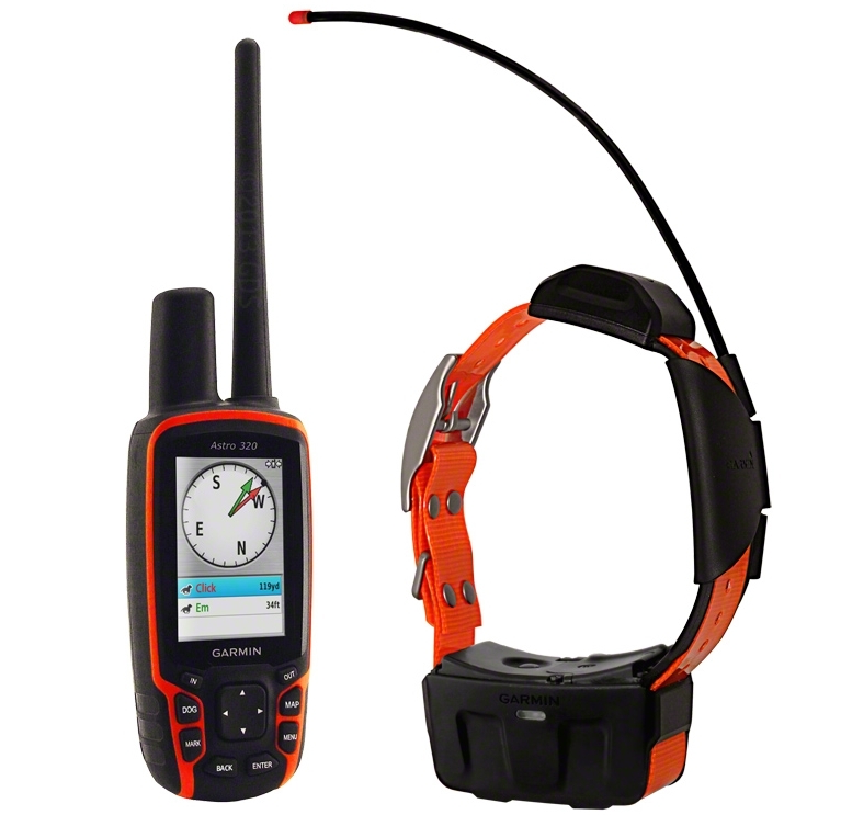 Туристический GPS навигатор Garmin Astro 320 с ошейником для собак Т5