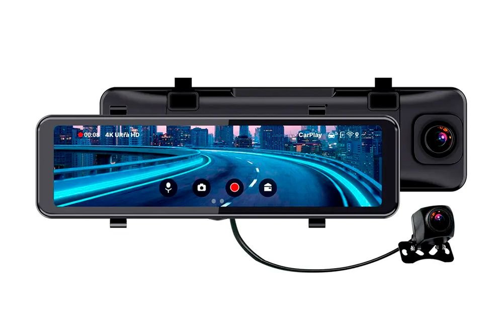 Видеорегистратор зеркало TRENDVISION CarPlay Mirror